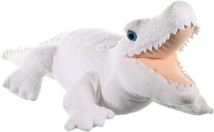 White Alligator Plush Toy ™ 23-Inch Stuffed Animal, Soft & Huggable Wildlife Plushie