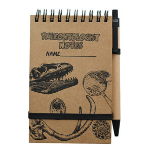 Recycled Paleontologist Notebook ™ 3.5" x 5.5" Eco-Friendly Pocket Journal