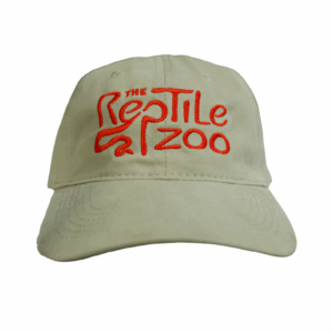 The Reptile Zoo Adult Baseball Cap ™ Unisex Cotton Hat with Adjustable Strap